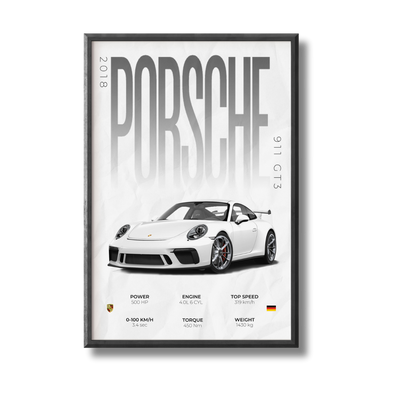 Porsche 911 GT3 Poster