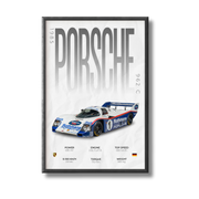 Porsche 962 C Poster