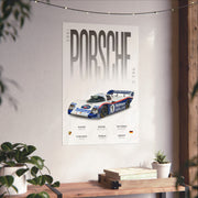 Porsche 962 C Poster