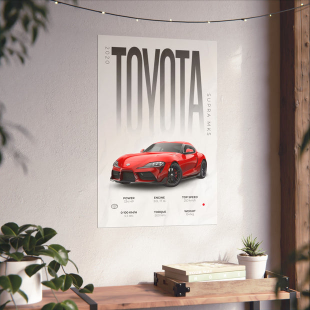 Toyota Supra Mk5 Poster