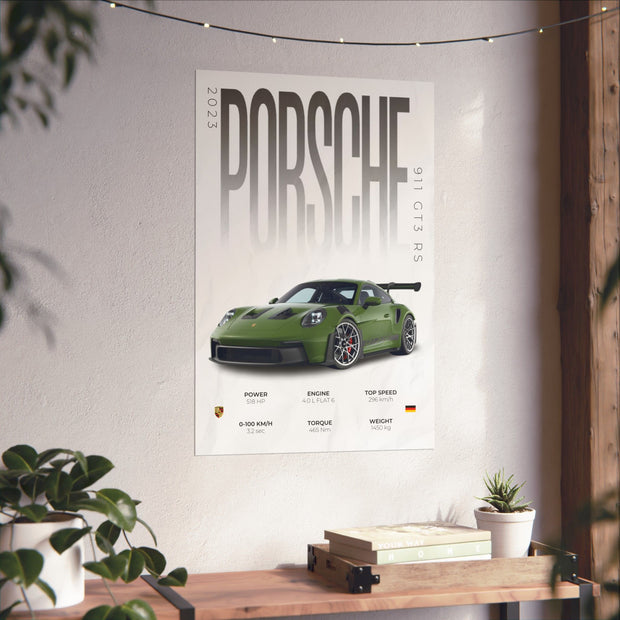 Porsche GT3 RS Poster