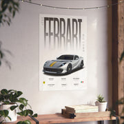 Ferrari 812 Competizione Poster