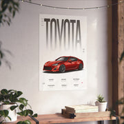 Toyota 86 Poster