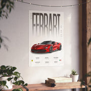 Ferrari SF90 Stradale Poster