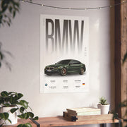 BMW M5 CS Poster