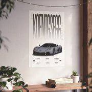 Koenigsegg Jesko Absolut Poster