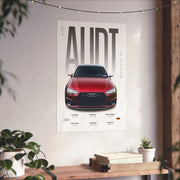 Audi S4 Premium Poster (Payton Hall Spec)