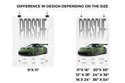 Porsche GT3 RS Poster