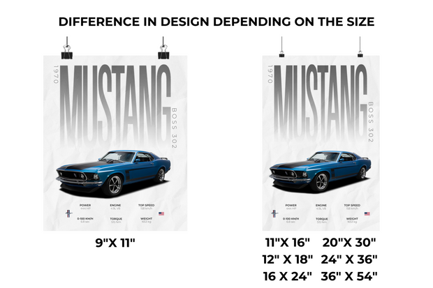 Mustang Boss 302 Poster