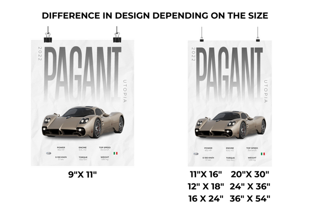 Pagani Utopia Poster