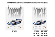 Porsche 962 C Poster