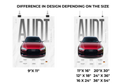 Audi S4 Premium Poster (Payton Hall Spec)