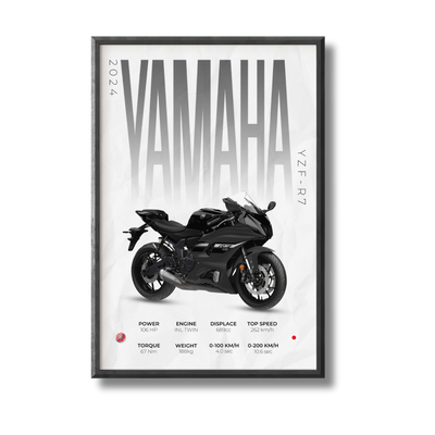 Yamaha YZF-R7 Poster