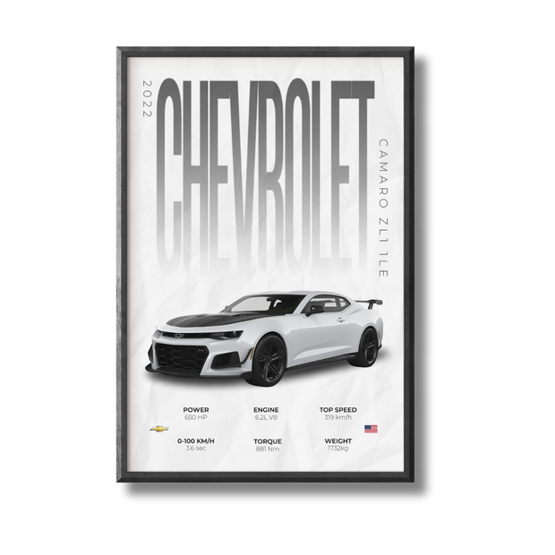 Camaro ZL1 1LE Poster