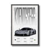 Koenigsegg Jesko Absolut Poster