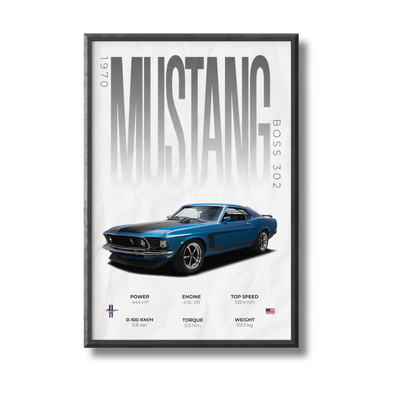 Mustang Boss 302 Poster