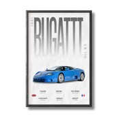 Bugatti EB 110 Poster