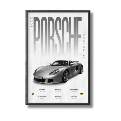 Porsche Carrera GT Poster