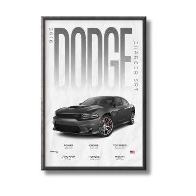 Dodge Charger SRT Poster