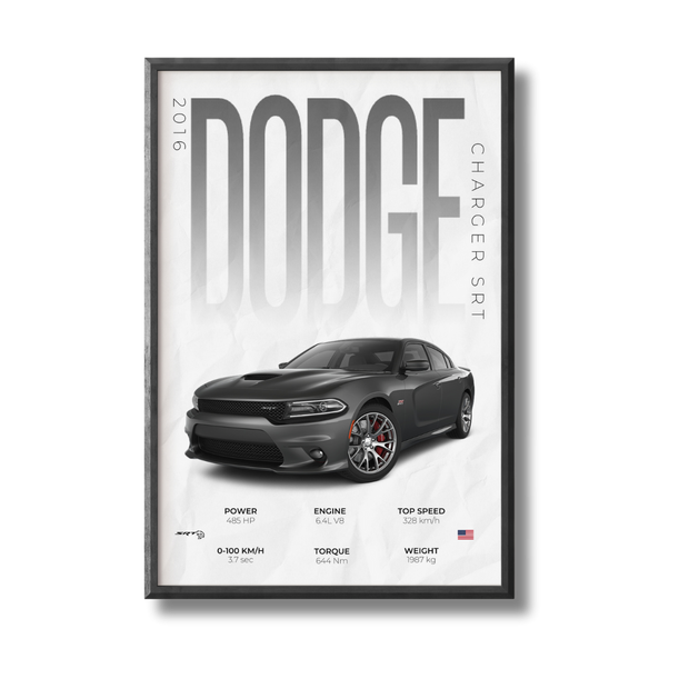 Dodge Charger SRT Poster