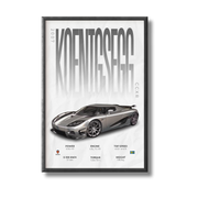 Koenigsegg CCXR Poster