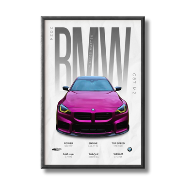 BMW G87 M2 Poster (Doubt Spec)