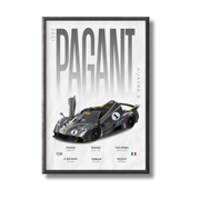 Pagani Huayra R Poster