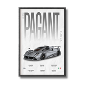 Pagani Imola Poster