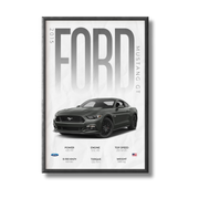 Ford Mustang GT Poster