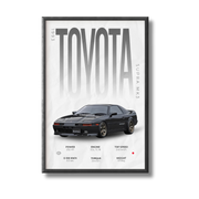 Toyota Supra MK3 Poster