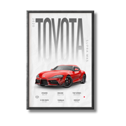 Toyota Supra Mk5 Poster